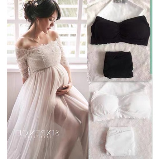 Áo lót bầu CH1709 Su Quây-Không Dây Không Gọng Hở Lưng - Áo Ngực Nữ Có Nấc Cài Sau Cực Xinh , cực tiện lợi883