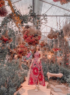 ĐẦM MAXI THỔ CẨM CỔ YẾM