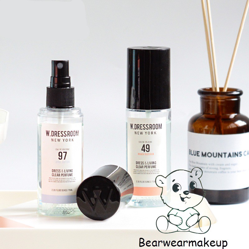 NƯỚC HOA XỊT THƠM QUẦN ÁO W.DRESSROOM | Thế Giới Skin Care