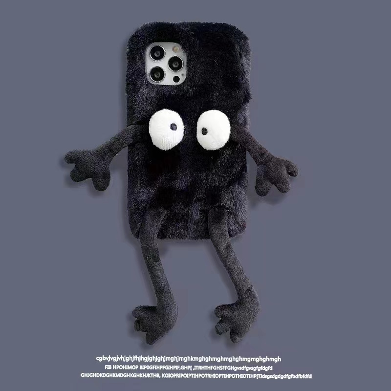 Ốp điện thoại hình bùi nhùi đáng yêu thích hợp cho Iphone 13 13pro Max11 Pro Max Xs M