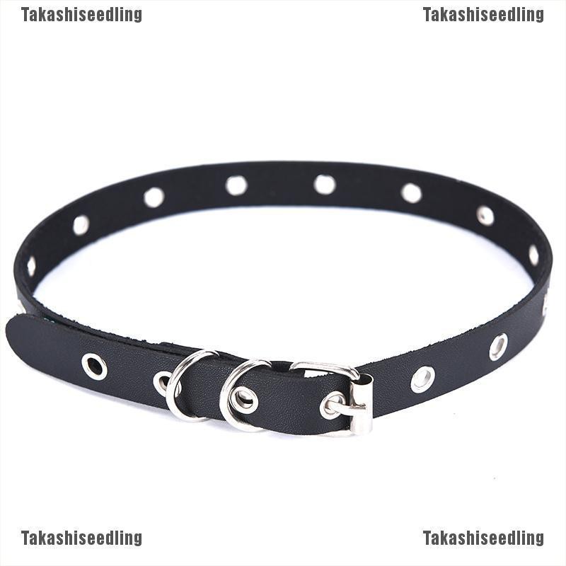 Vòng Cổ choker Bằng Da Có Vòng Dẫn Điện Dành Cho Nữ