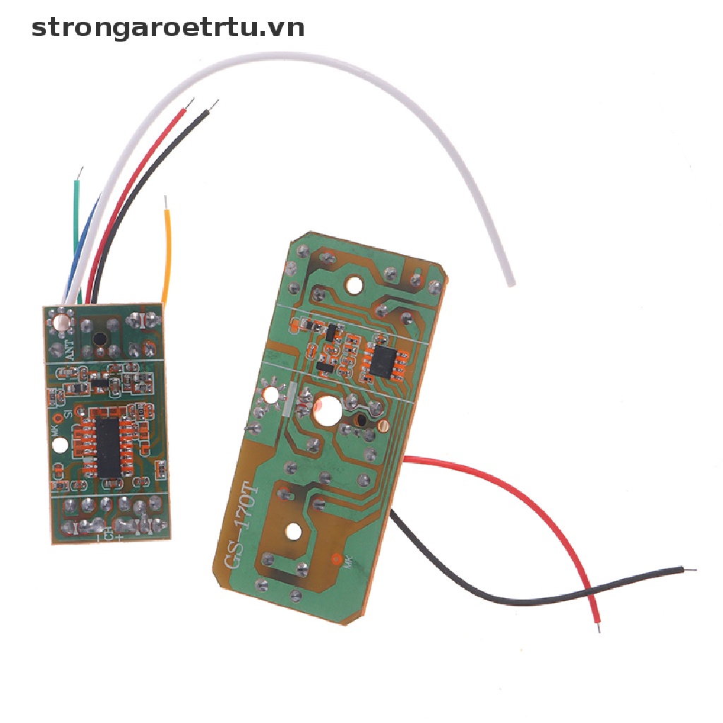 Bảng Mạch Thu Phát Tín Hiệu Điều Khiển Từ Xa 4CH 27MHz PCB Cho Xe Hơi RC