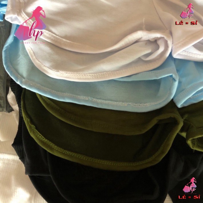 quần sọt nữ thể thao 4 túi cotton da cá thoáng khí - mới