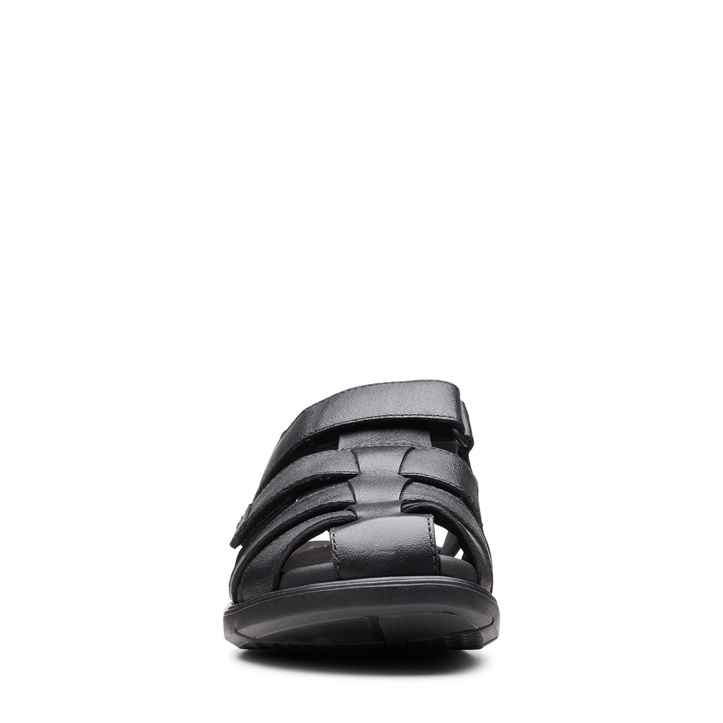 Dép xăng đan Da Nam CLARKS UnWilmore Ray màu Mahogany