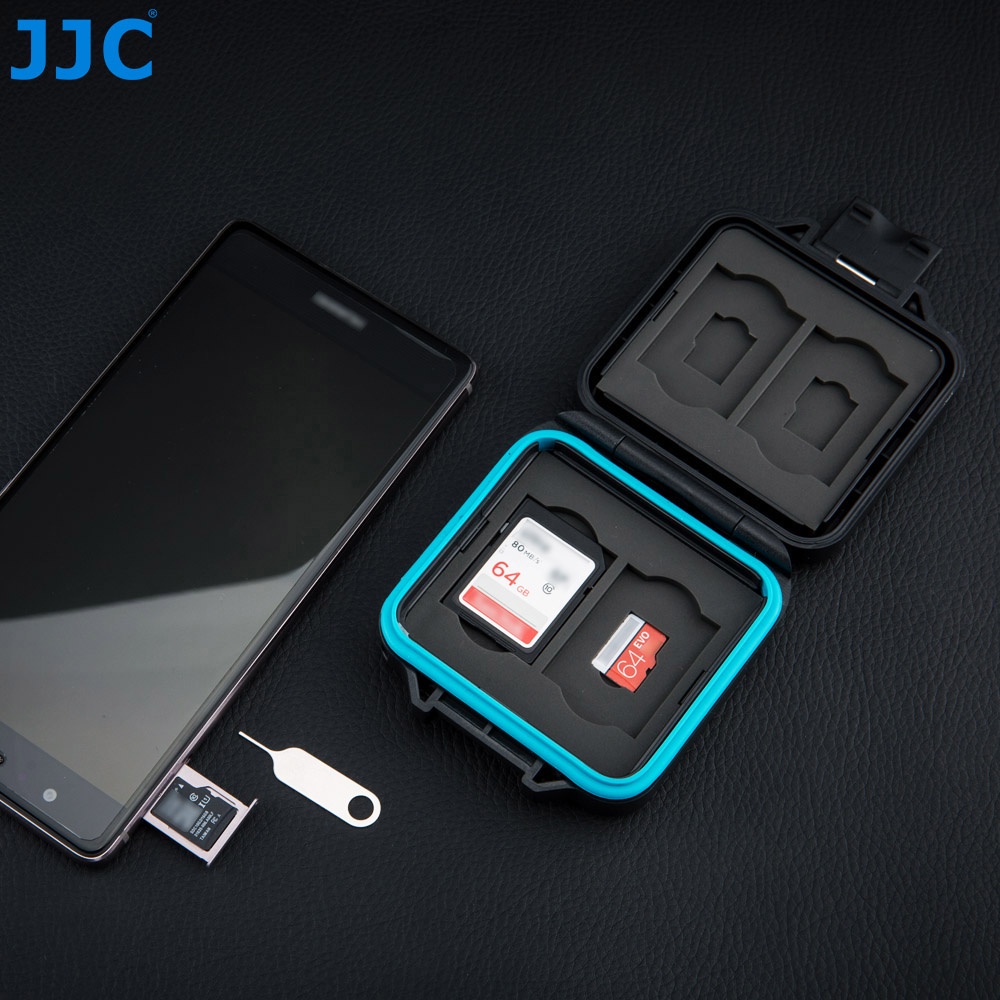 Hộp Đựng Thẻ Nhớ SD SDHC SDXC 8 Ngăn &amp; 4 MSD Micro SD TF