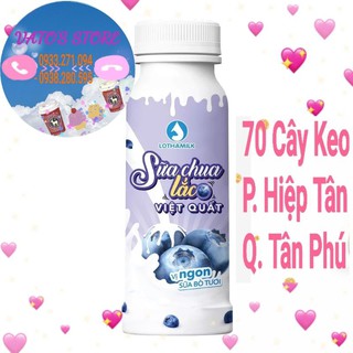 Sữa chua uống Long Thành Lothamilk - Sữa chua lắc VIỆT QUẤT 180ml