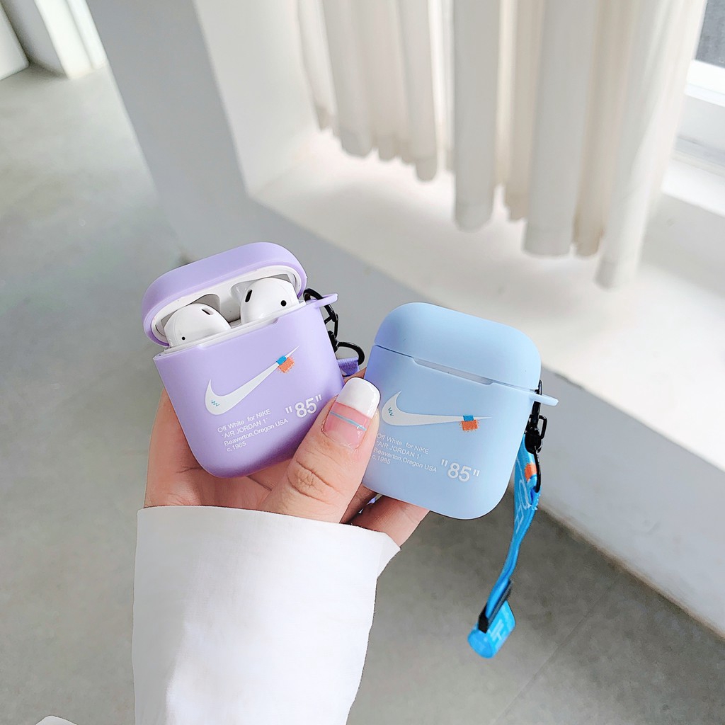 Vỏ bảo vệ hộp đựng tai nghe Airpods 1/2 hình dáng ngộ nghĩnh dễ thương