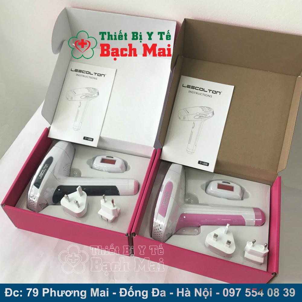 TBYT999 Máy Triệt Lông Vĩnh Viễn Tại Nhà LESCOLTON T006 [Triệt lông + trẻ Hóa Da] NEW