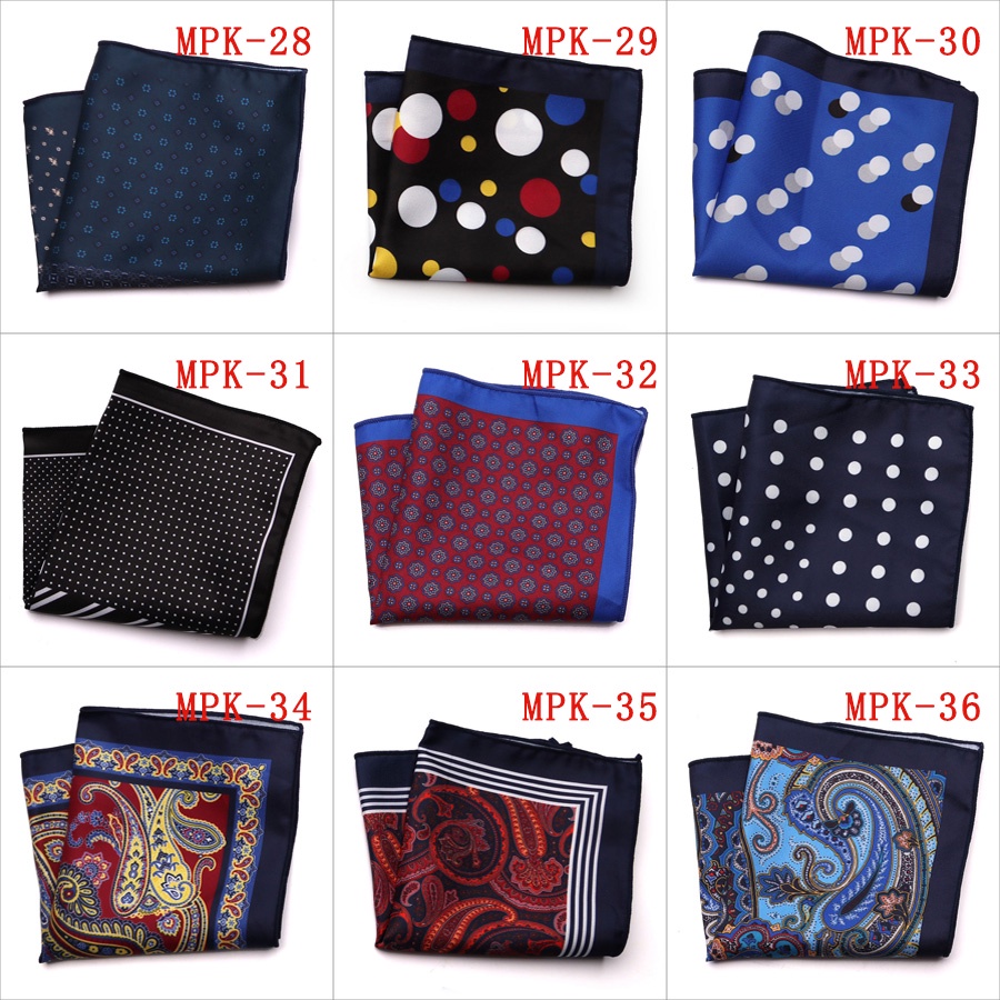 Khăn Tay Bỏ Túi 23CM * 23CM Sang Trọng Cho Nam