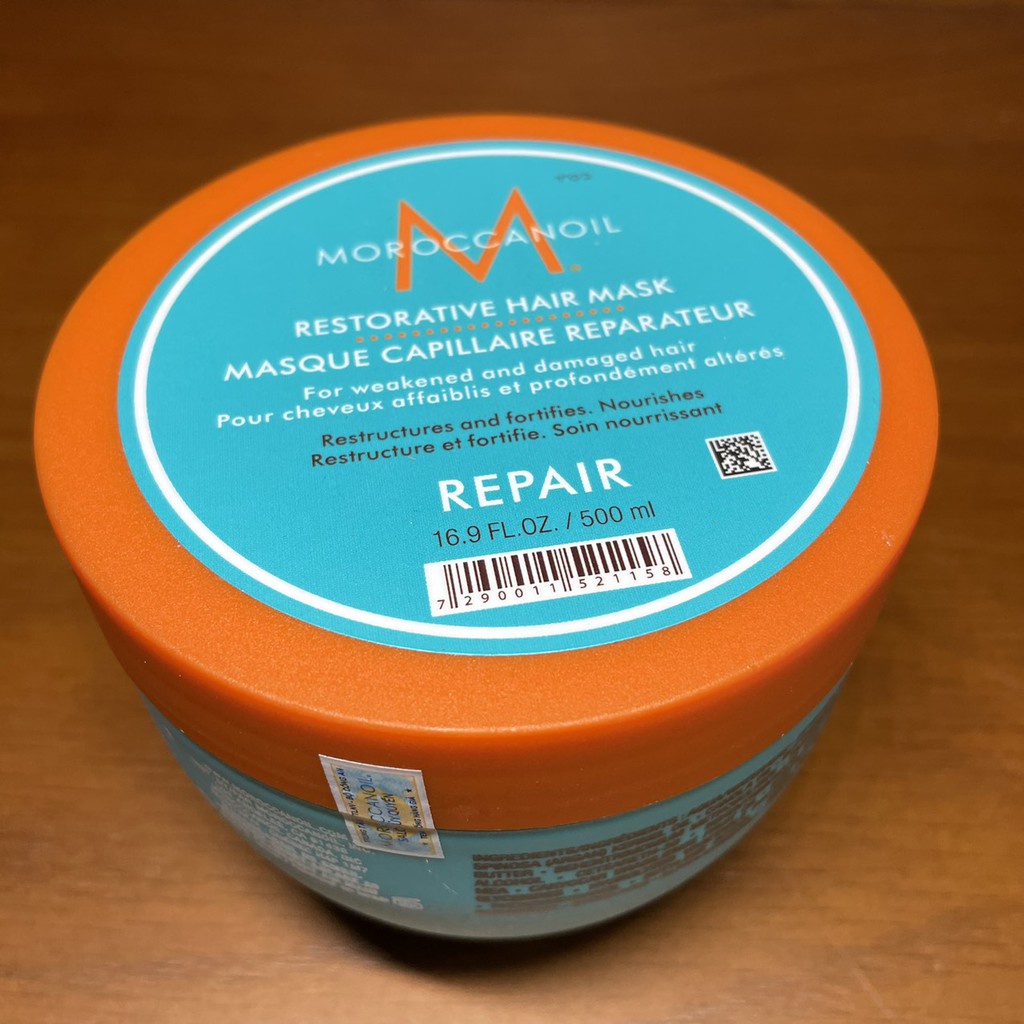 MOROCCANOIL ] DẦU HẤP PHỤC HỒI MOROCCANOIL RESTORATIVE HAIR MASK - 500ML CHÍNH HÃNG