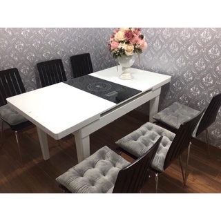 Đệm ngồi bệt vuông, nệm lót ghế nỉ nhung cao cấp