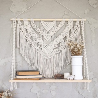 Kệ trang trí Macrame