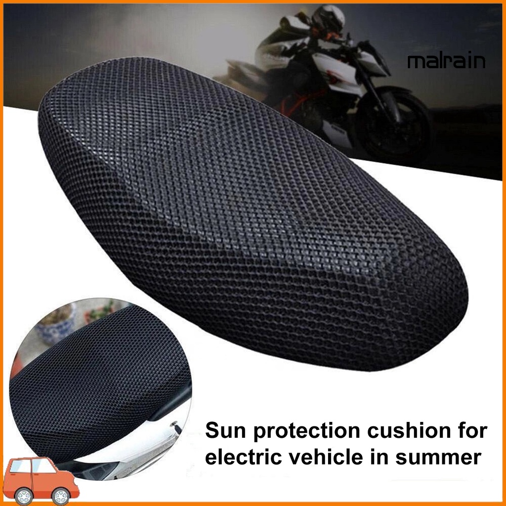 Yên Xe Máy Bằng Lưới Polyester 3D Cách Nhiệt Thoáng Khí Tiện Dụng