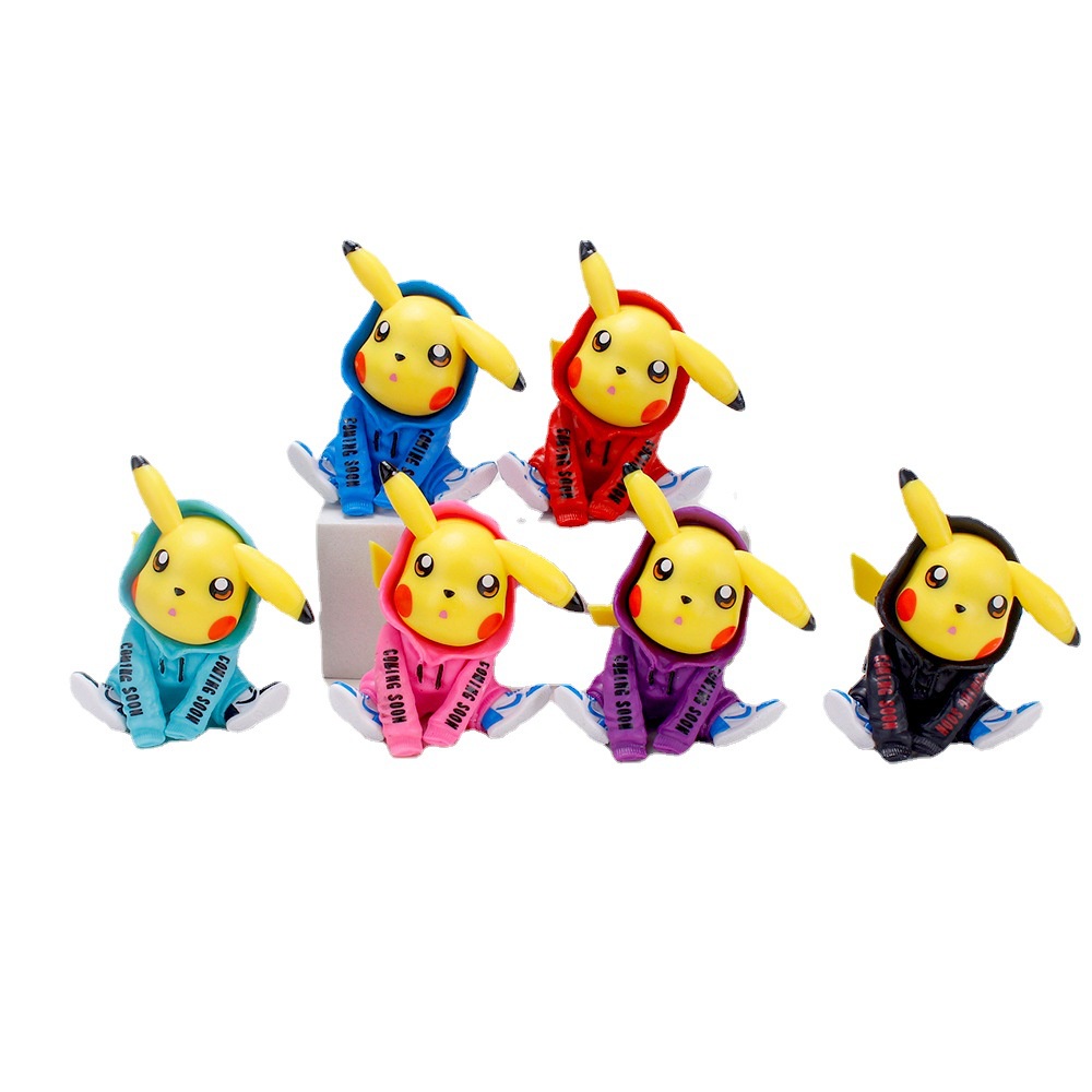 Mô Hình Nhân Vật Pikachu Bằng Pvc Đáng Yêu One