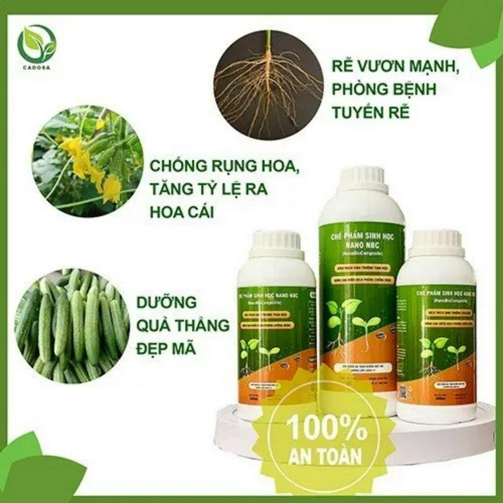 Chế phẩm sinh học nano NBC - kích thích tăng trưởng tự nhiên - 0,5 lít
