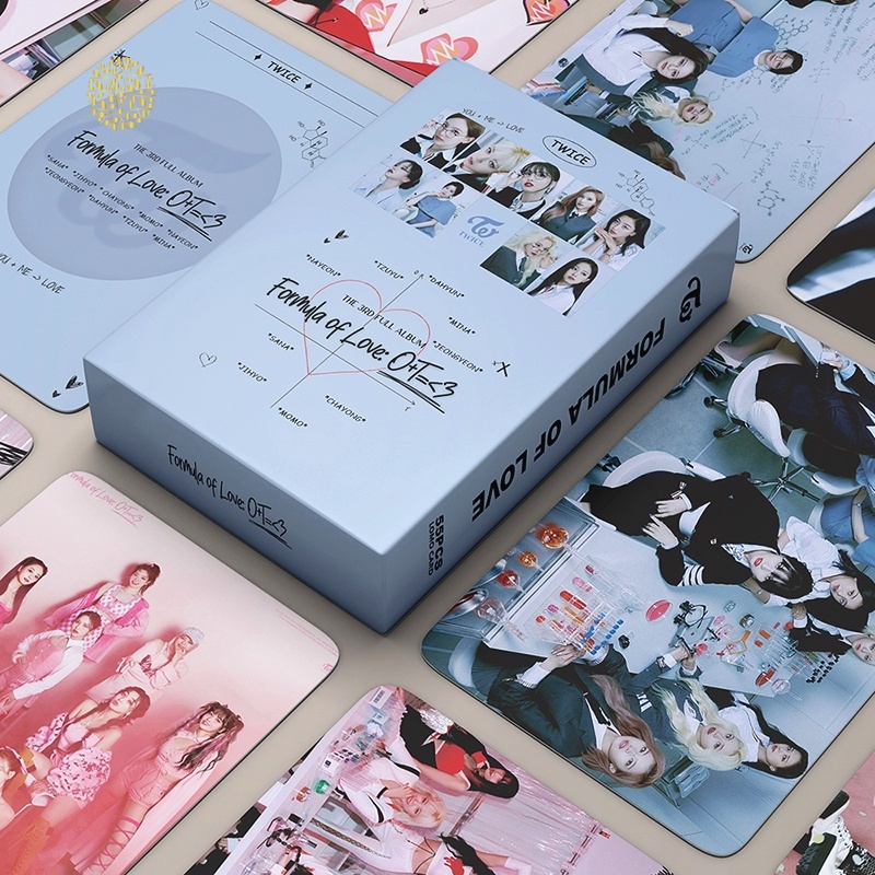 Hộp 54 Ảnh LOMO card Nhóm Nhạc TWICE Hàn Quốc YKD