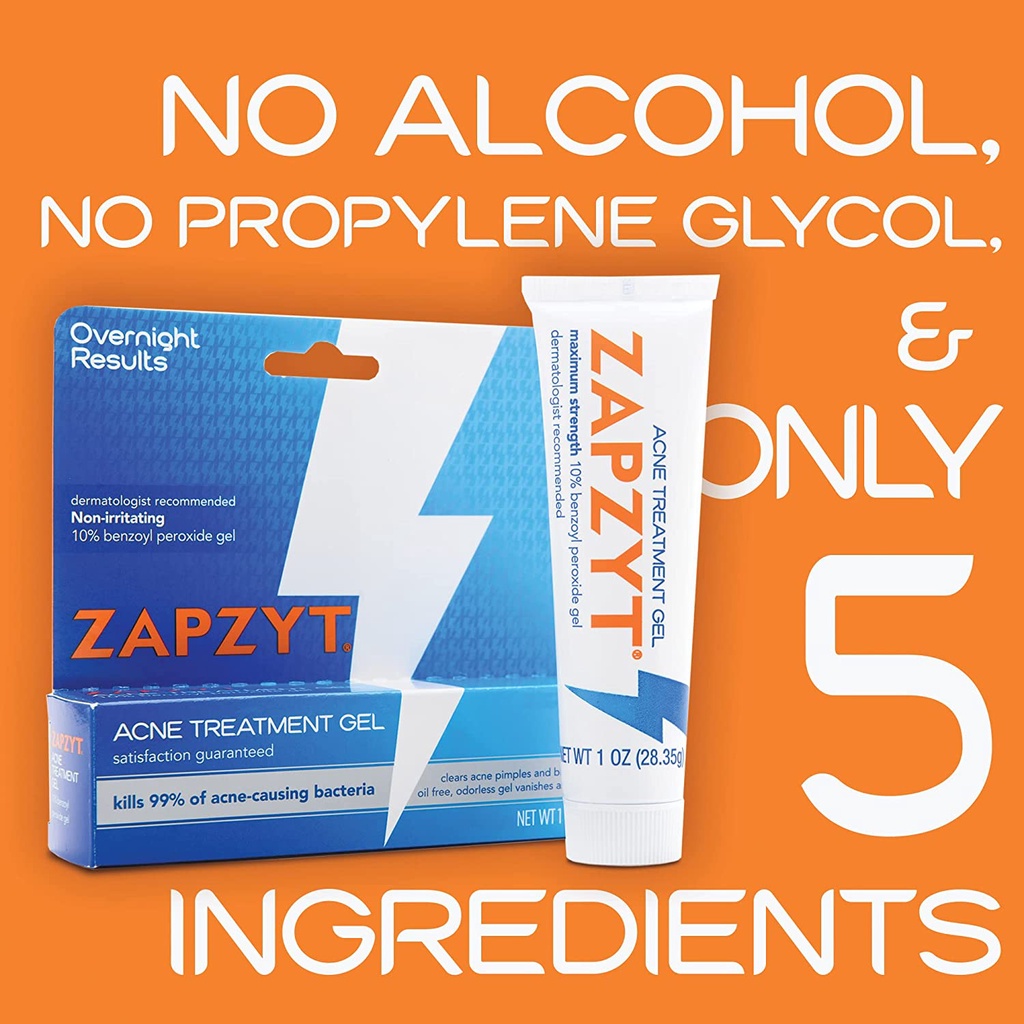 Chấm mụn ZAPZYT 10% Benzoyl Peroxide