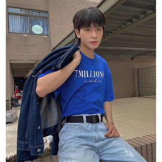 ETyX //Áo thun 7millions Basic 2.0 - Màu xanh - Unisex - Form oversize!!