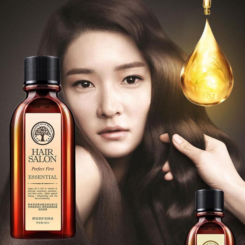 Dầu nóng 60ml dưỡng ẩm và phục hồi tóc khô tiện dụng