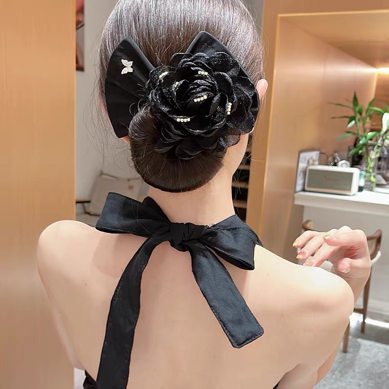 THANH CUỐN BÚI TÓC HOA HÀN QUỐC korea