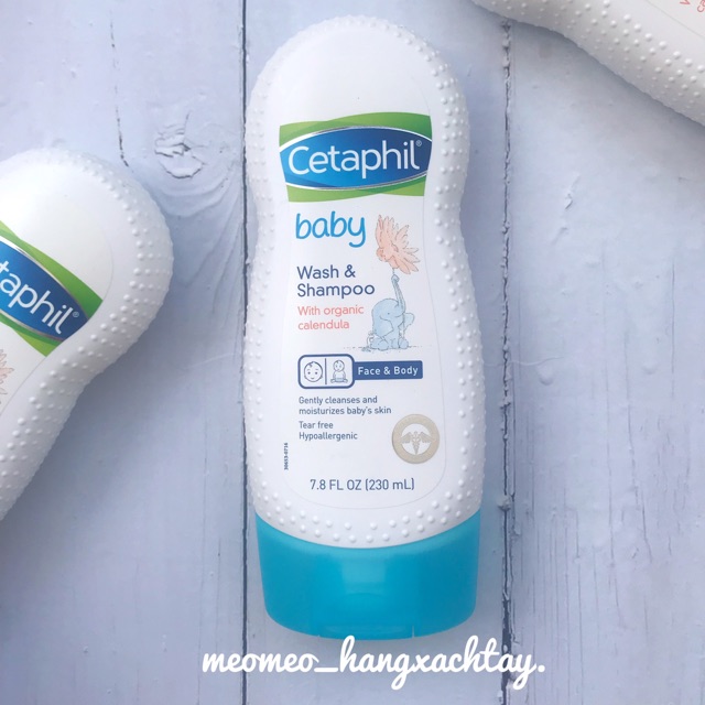 Sữa tắm gội toàn thân hoa cúc Cetaphil Baby 230ml & 400ml