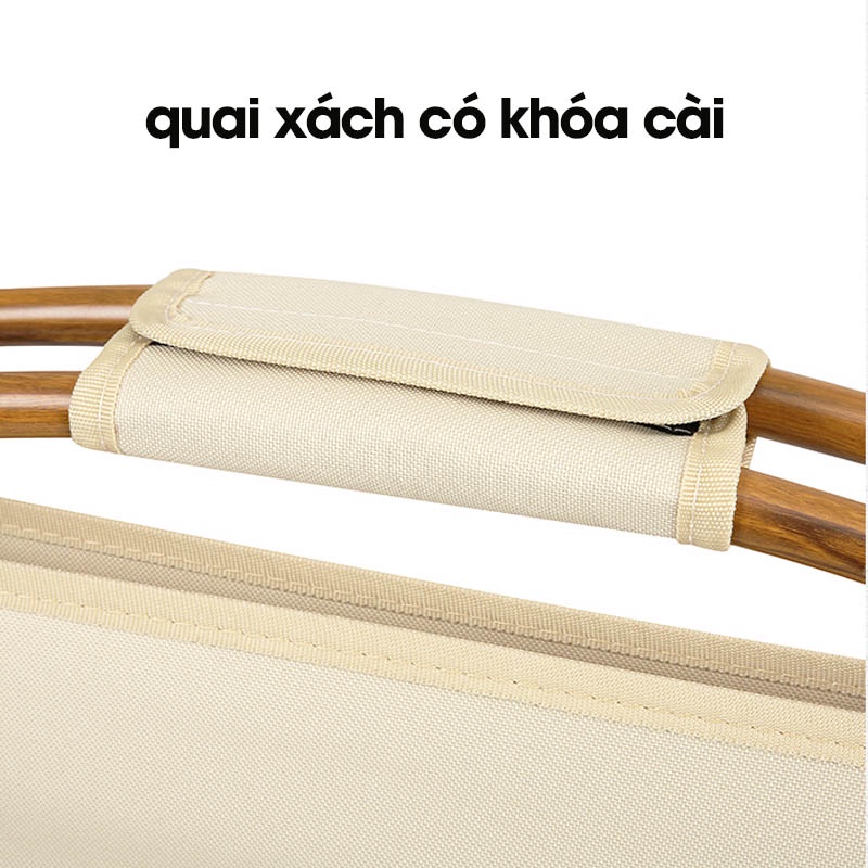Ghế Dã Ngoại Gấp Gọn Khung Hợp Kim Vải Oxford 600D Dùng Cắm Trại Ghế Câu Cá Phượt Du Lịch Decor Cafe Nhỏ Gọn &amp; Siêu Nhẹ
