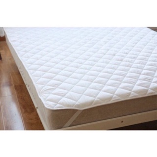 Chính Hãng Chính Hãng Tấm trải topper bảo vệ đệm (nệm) cao cấp màu trắng VNXK VNXK