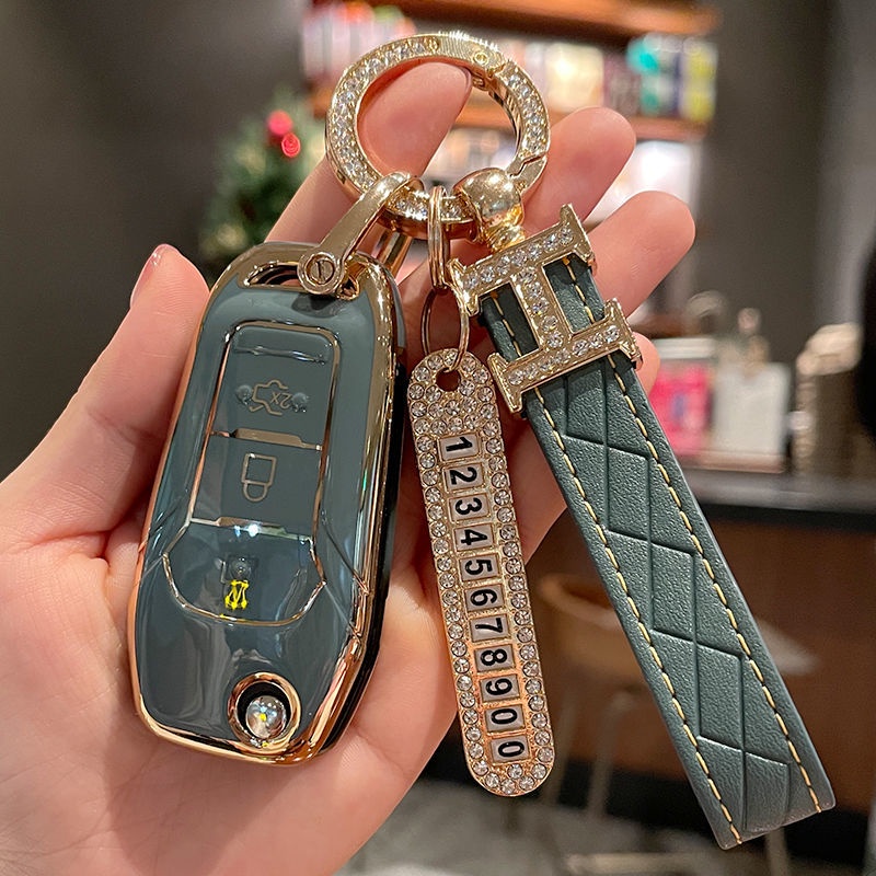 Vỏ Bảo Vệ Chìa Khóa Xe Hơi Ford Fusion Fiesta Escort Mondeo Everest Ranger S-Max Kuga 2