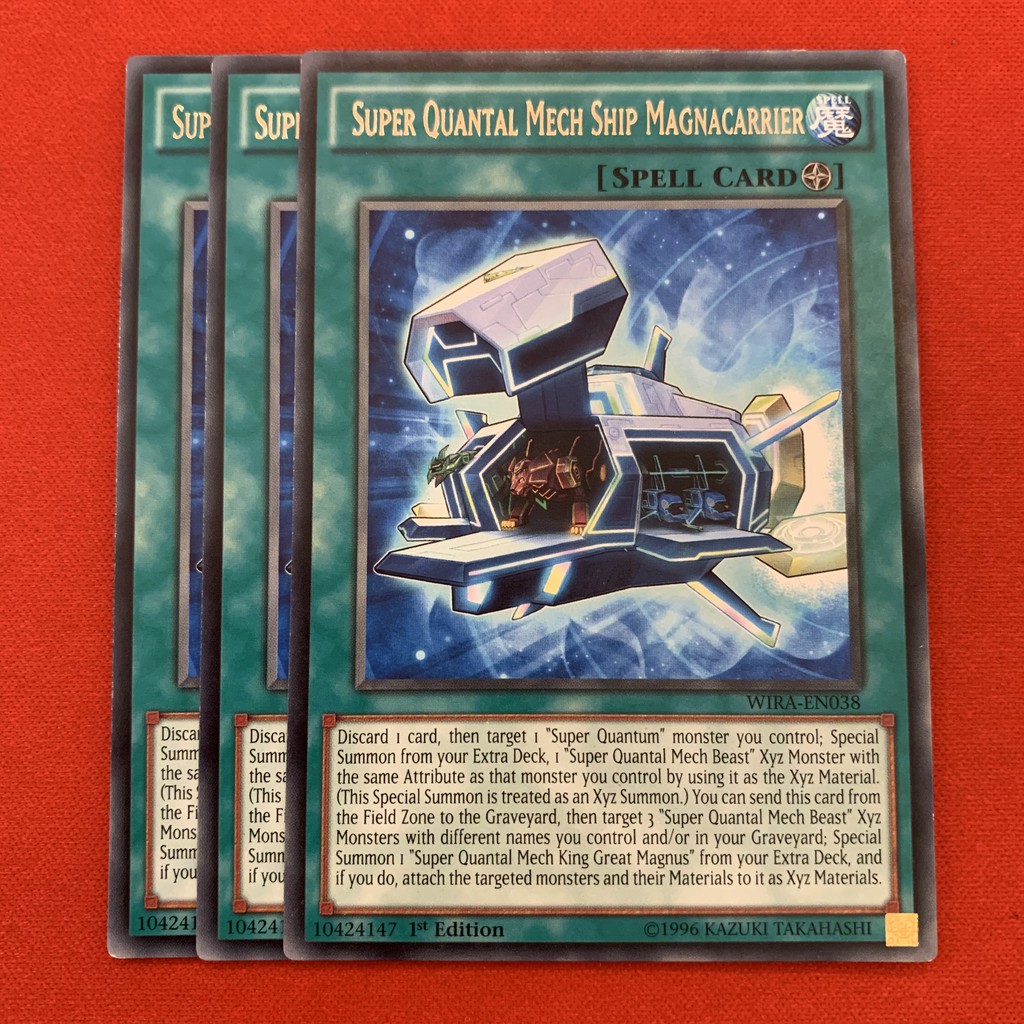 [EN][Thẻ Bài Yugioh Chính Hãng] Super Quantal Mech Ship Magnacarrier