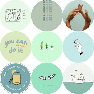 XM Giá đỡ điện thoại popsocket aesthetic màu xanh mint