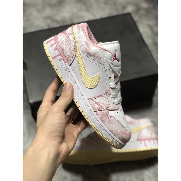 [KELLY SNEAKERS] Giày Thể Thao Sneaker Jordan 1 Low IceCream - Bản Tiêu Chuẩn (Ảnh Thật + Hàng Sẵn)