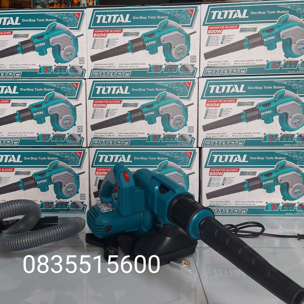 MÁY HÚT THỔI BỤI 800W TOTAL TB2086  MÁY HÚT BỤI MINI CẦM TAY  MÁY THỔI BỤI