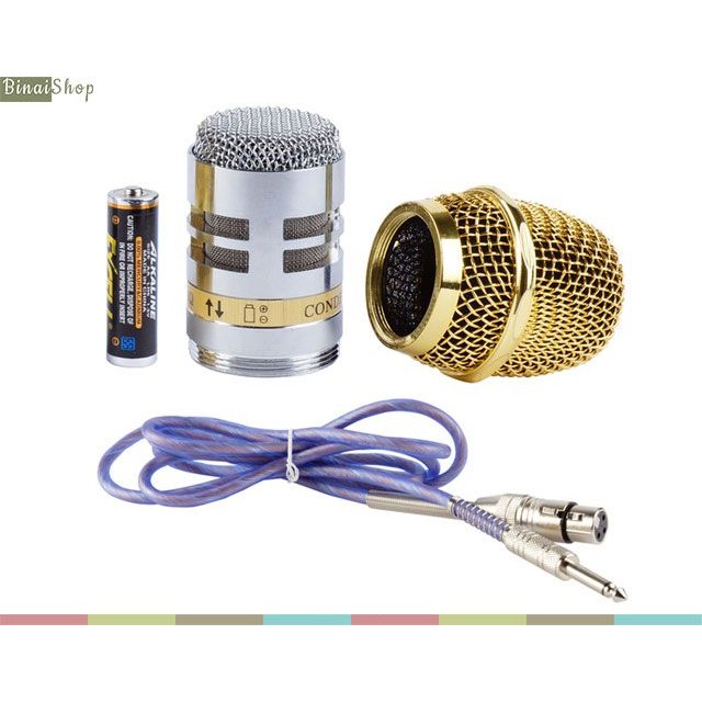 [Mã ELHACE giảm 4% đơn 300K] Micro condenser hát karaoke online - XOX M400