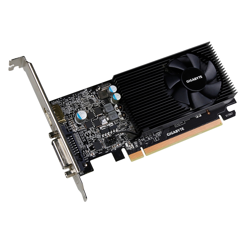 VGA Gigabyte  Low Profile  GT 1030 OC 2G (NVIDIA Geforce/ 2Gb/ DDR5/ 64Bit)