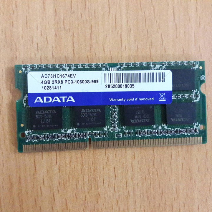Ram Laptop DDR3 4Gb bus 1600 , 1333 - Bộ nhớ trong laptop DDR3