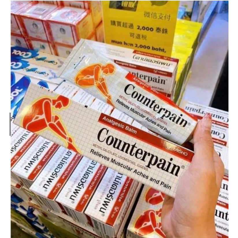 DẦU NÓNG XOA BÓP - COUNTERPAIN 120GR