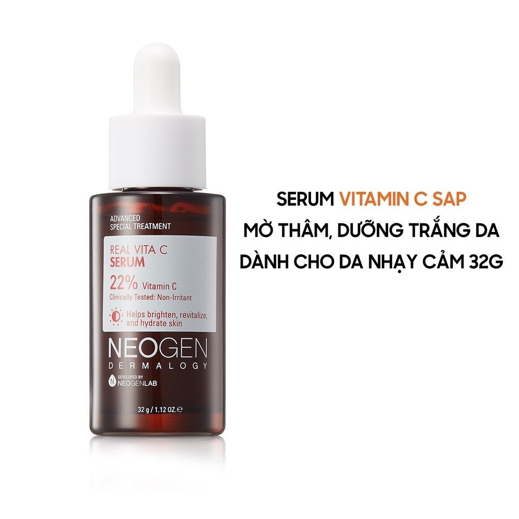 Tinh chất giảm thâm sáng da Neogen Dermalogy Real Vita C Serum 32g