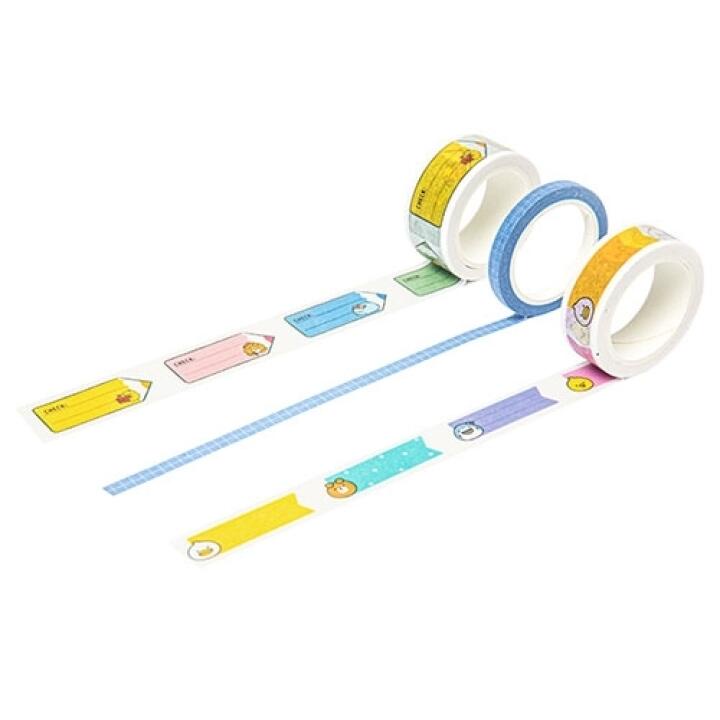 Set Băng Dán Giấy Trang Trí ARTBOX Hàn Quốc 3 Kiểu Họa Tiết Xinh Xắn