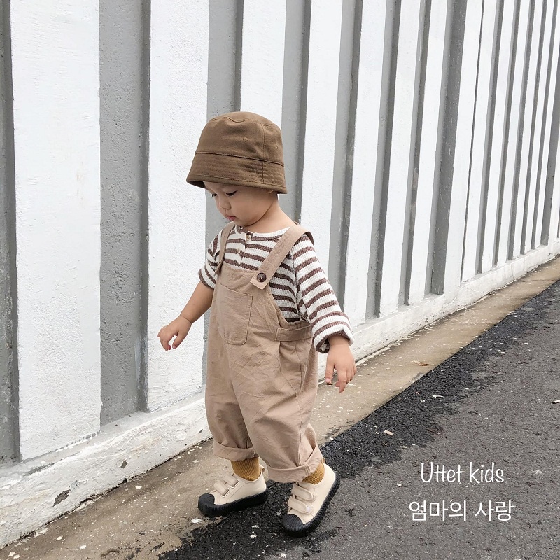 [Ảnh thật] ÁO thun hàn quốc sọc 8208 dành cho bé gái và bé trại size 80 tới 120 form chuẩn