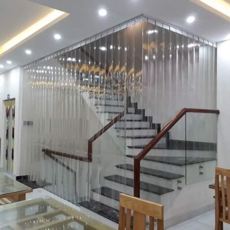 Rèm nhựa PVC ngăn lạnh điều hòa, rèm ngăn bụi cao cấp
