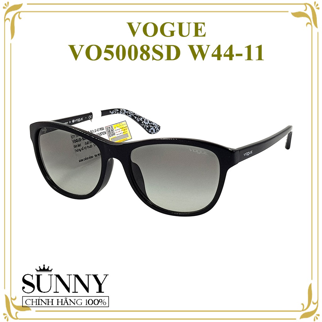 VO5008SD W44-11 - Kính mát Vogue chính hãng Italia, bảo hành toàn quốc