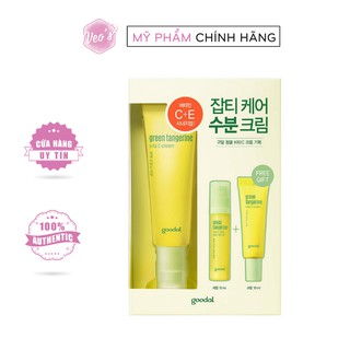 Set Dưỡng Trắng Mờ Thâm Nám Goodal Green Tangerine Vita C Dark Spot Serum