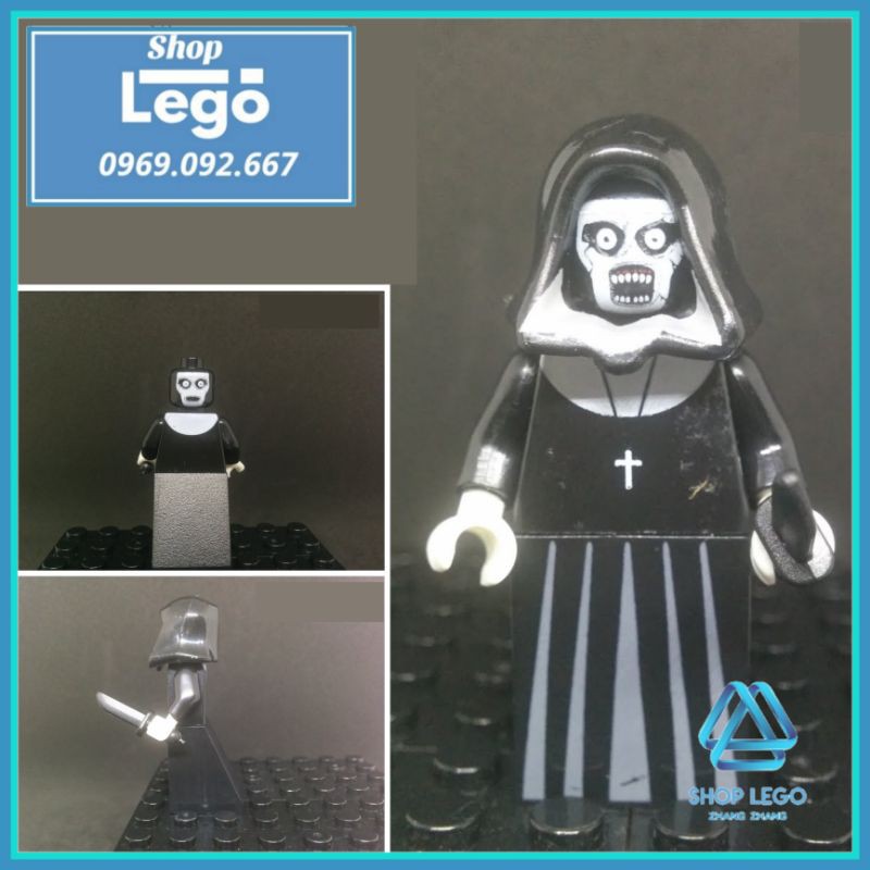 Xếp hình Valak Ác quỷ ma sơ trong The Conjuring và The Nun Lego Minifigures WM225