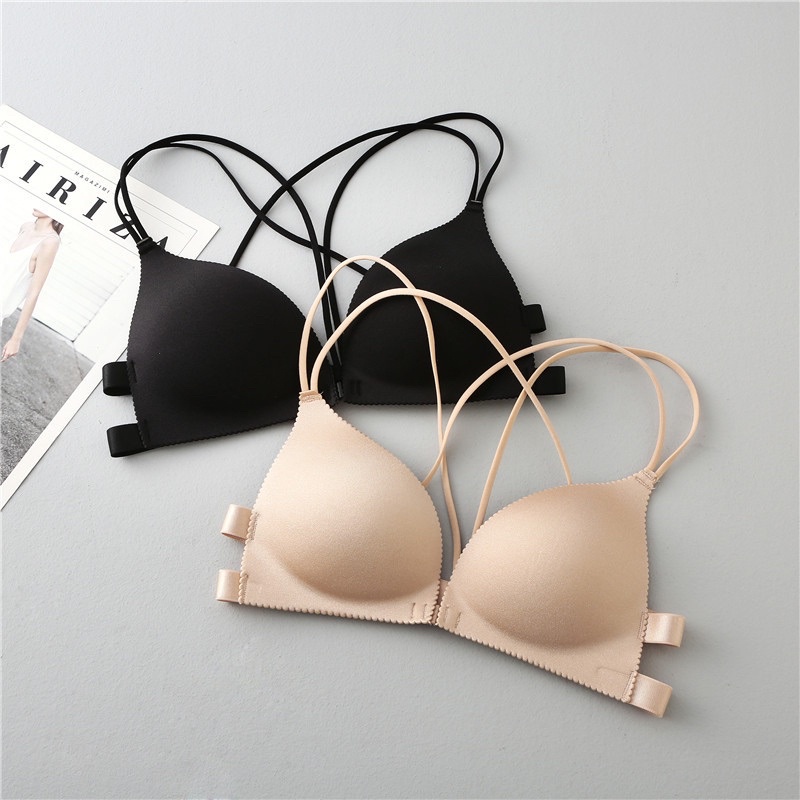 Áo Bra Đúc Su Cài Trước Đệm Bàn Tay Nâng Ngực 810