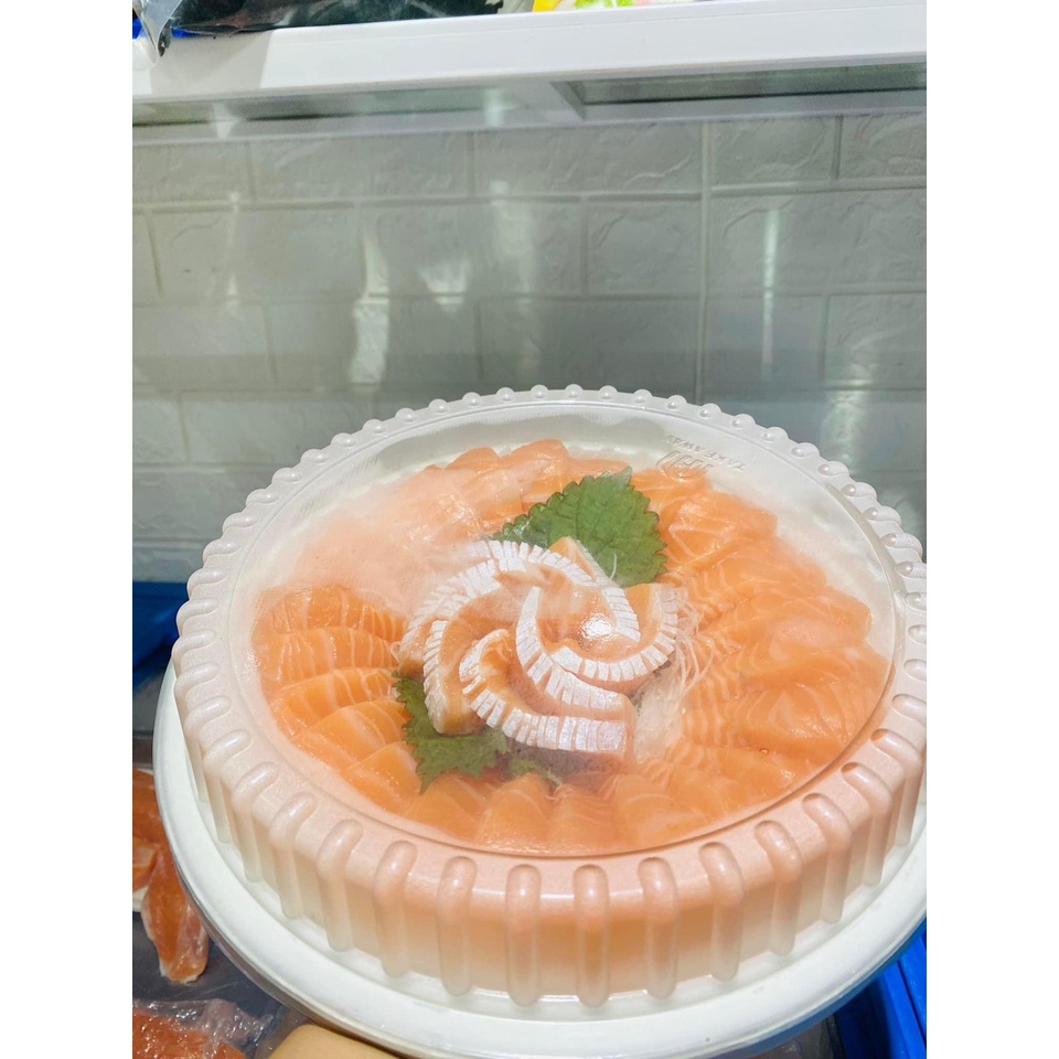 Hộp tròn đựng Sushi, Kimbap, bánh các loại bã mía 25cm ( 50 cái )