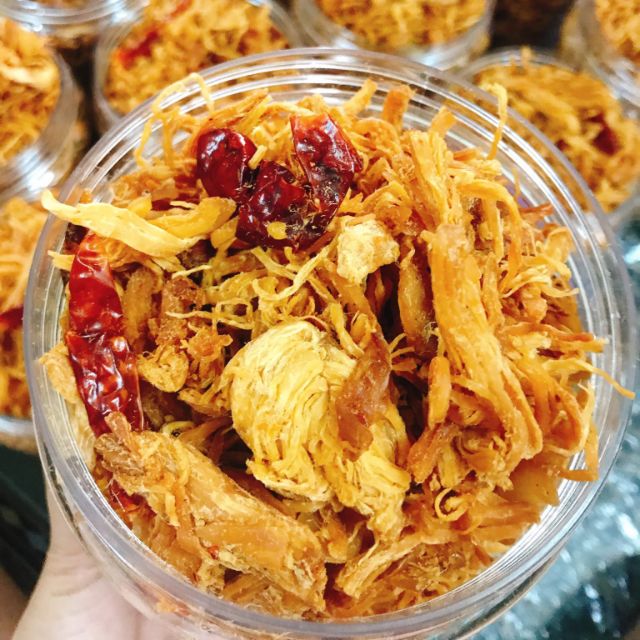 Combo Khô gà bơ tỏi 500gr