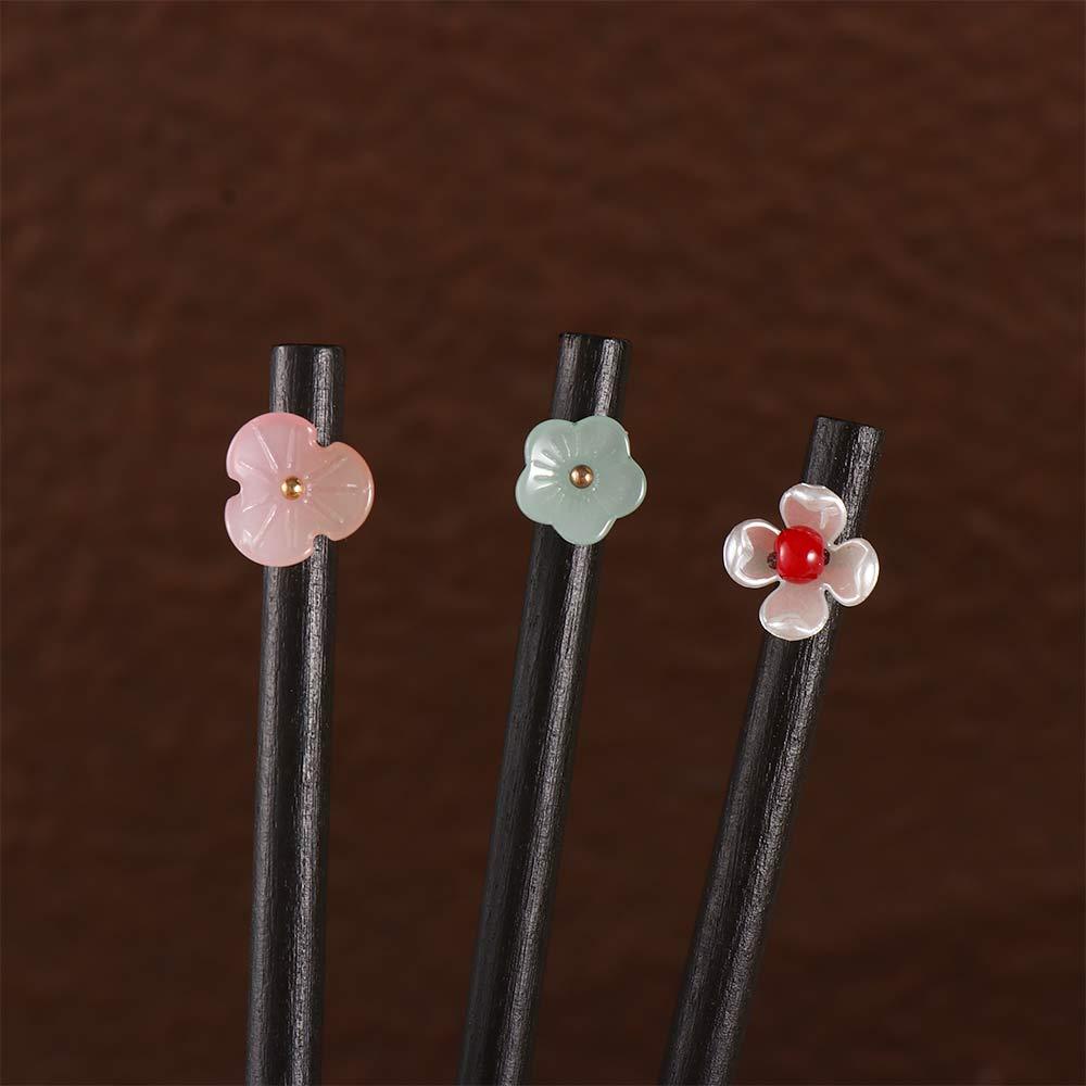 Trâm Cài Tóc MALCOLM Bằng Gỗ Phong Cách Trung Hoa Cổ Điển Thanh Lịch Dành Cho Nữ
