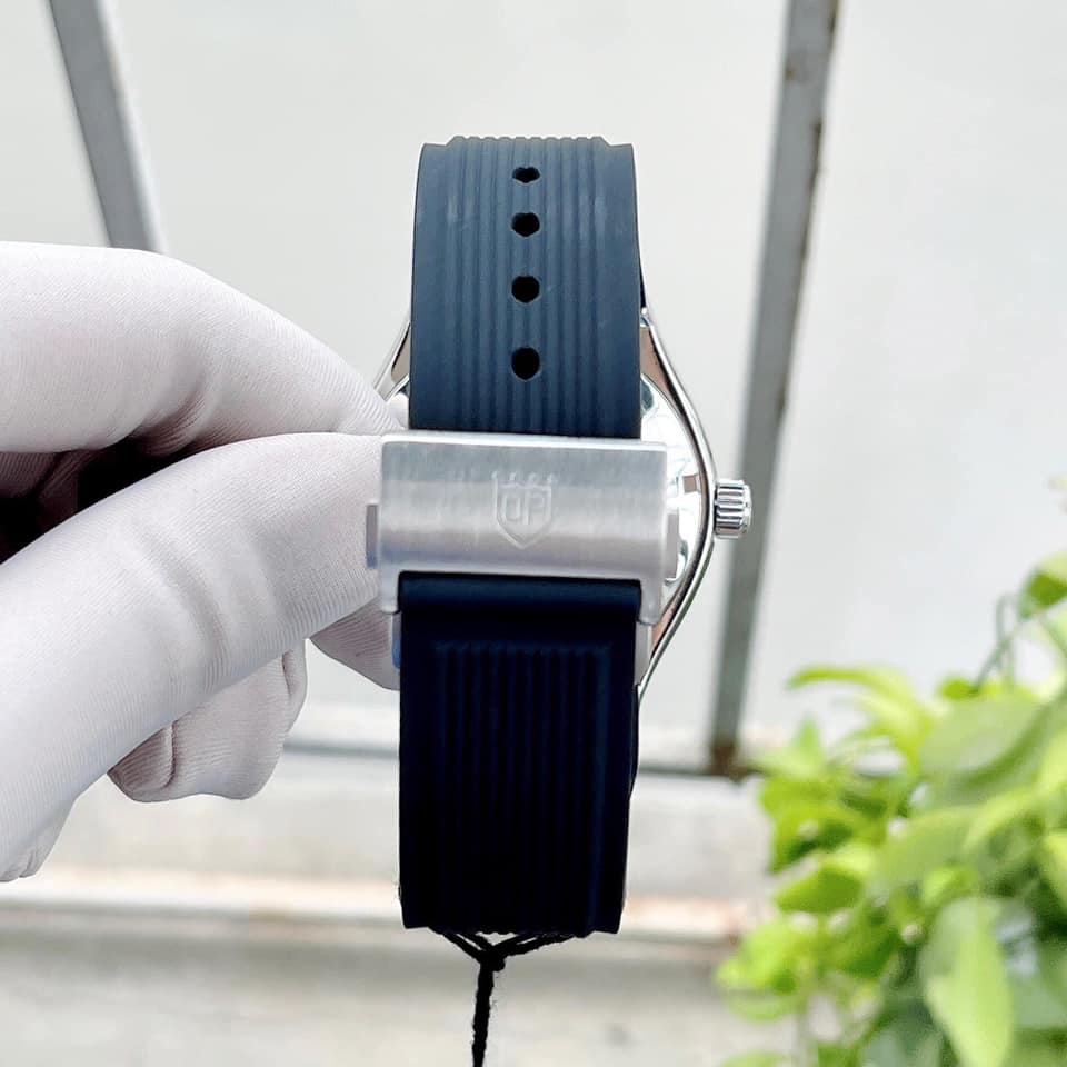 Đồng hồ nam Olym Pianus OP990-45 chính hãng - Dây cao su, mặt trắng, vỏ trắng