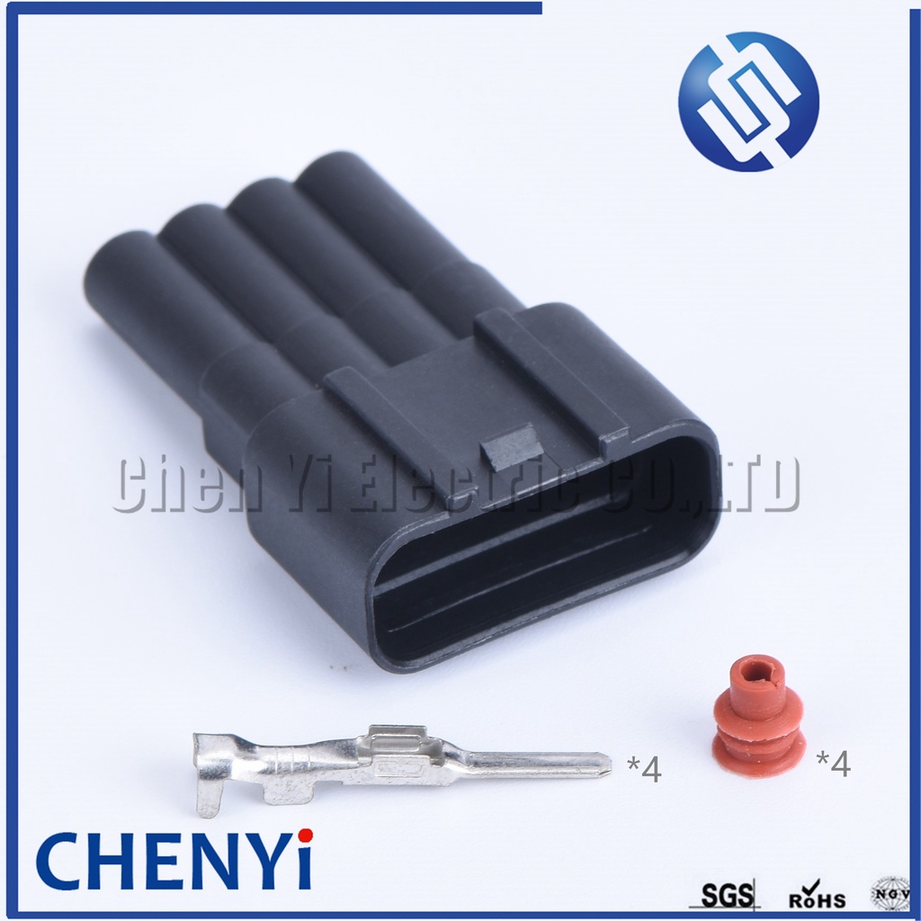 1 Cuộn Dây Đánh Lửa Điện 4 Chấu Chống Nước 90980-11885 Cho Camry Corolla Rav4 7283-7449 - 30 Vios Camry Wish Estima Alphard Plug