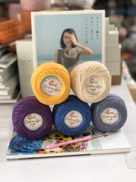 Sợi cotton lace